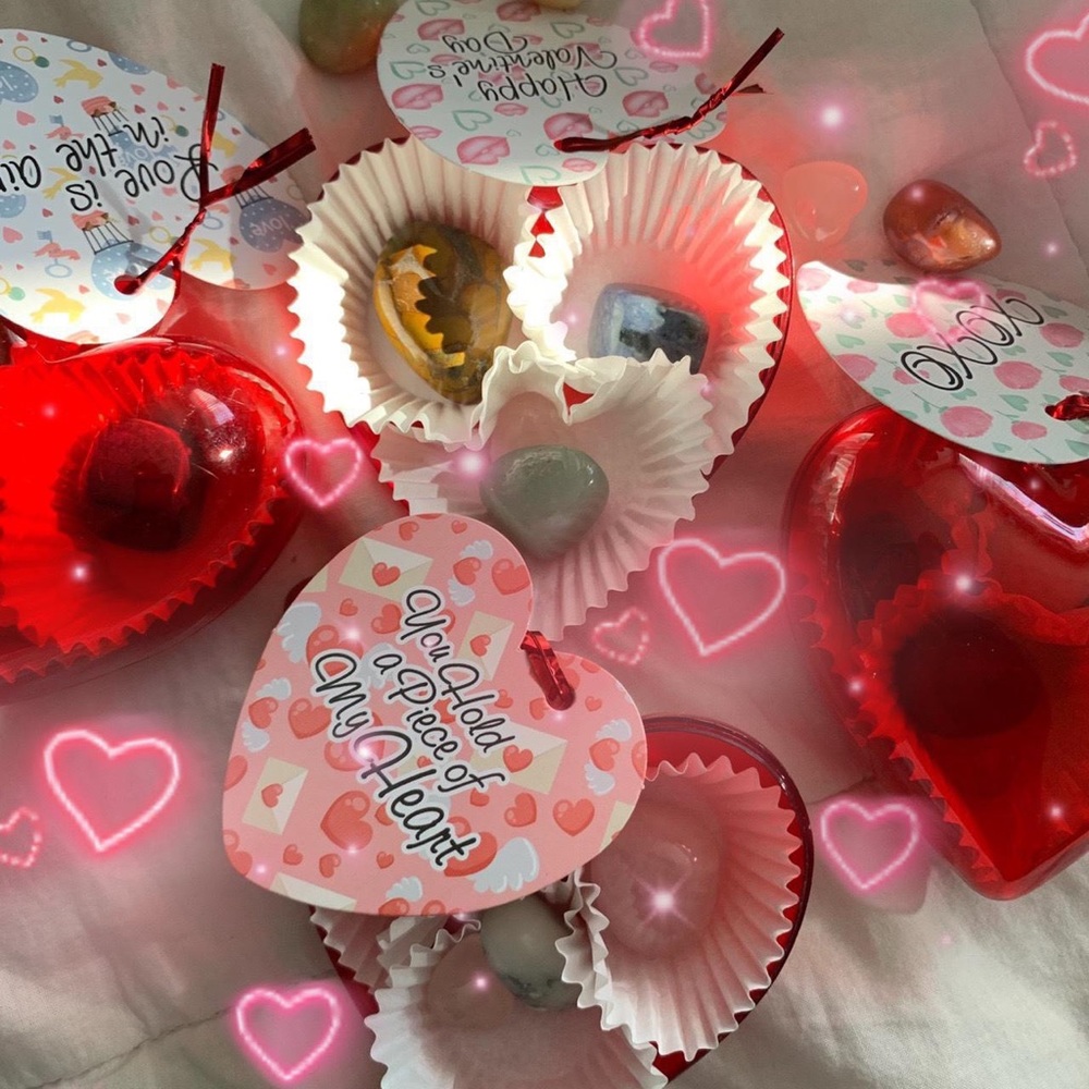 5 Gemstone Surprise Heart Gift Box